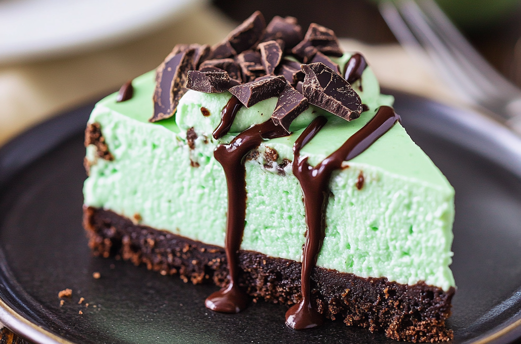 Mint Chocolate Cheesecake