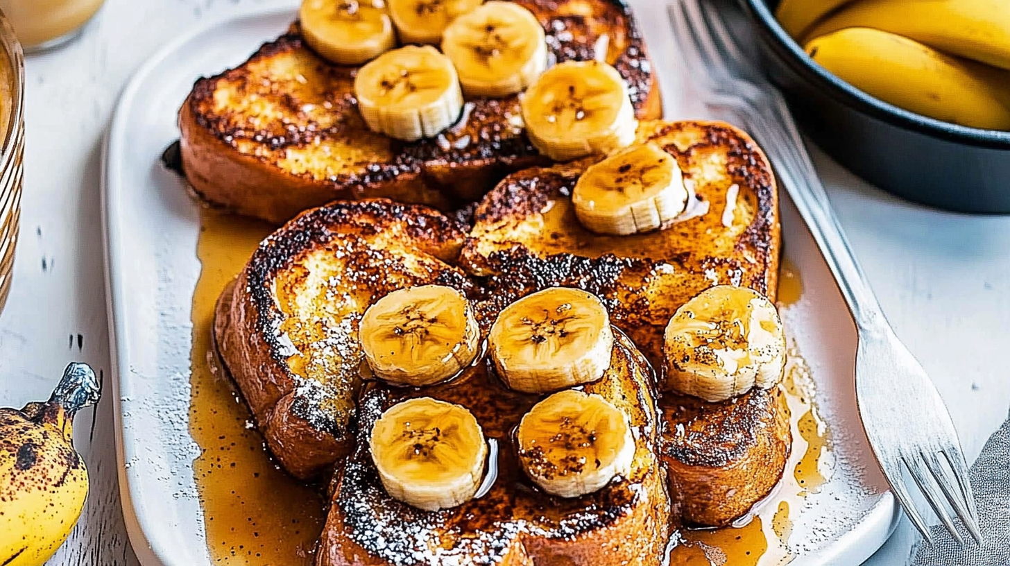 Bananas Foster French Toast