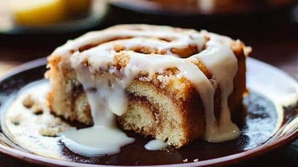 Cinnamon Roll Cake