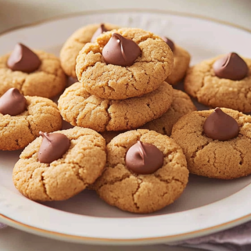 Peanut Butter Kiss Cookies