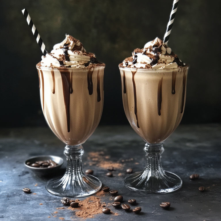 Coffee Milkshake – A Creamy, Caffeinated Delight