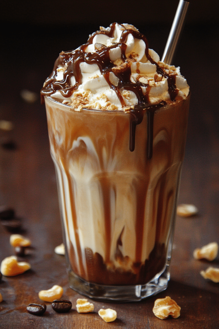 Caramel White Mocha Iced Coffee