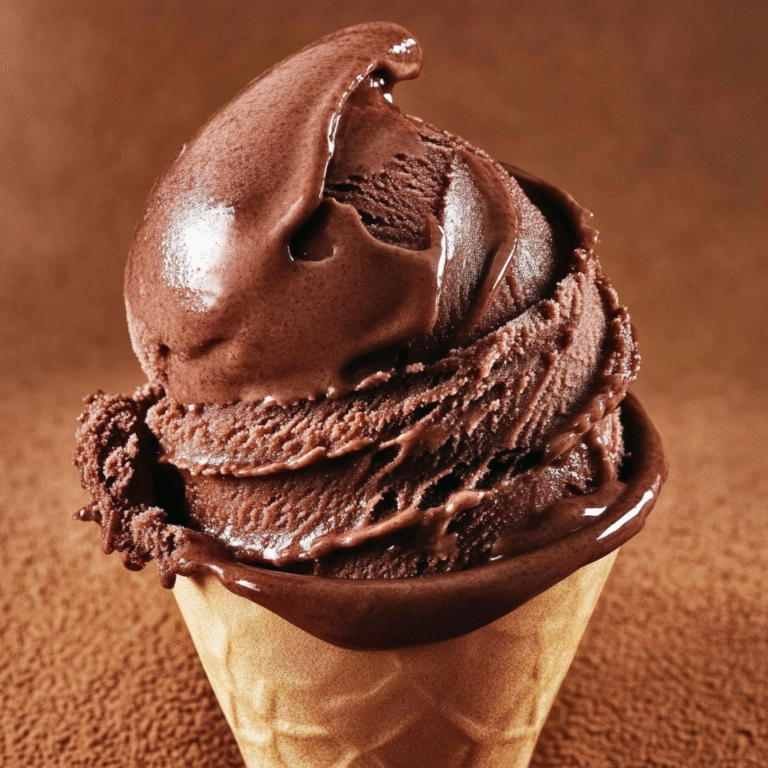 Rich Chocolate Ice Cream Recipe
