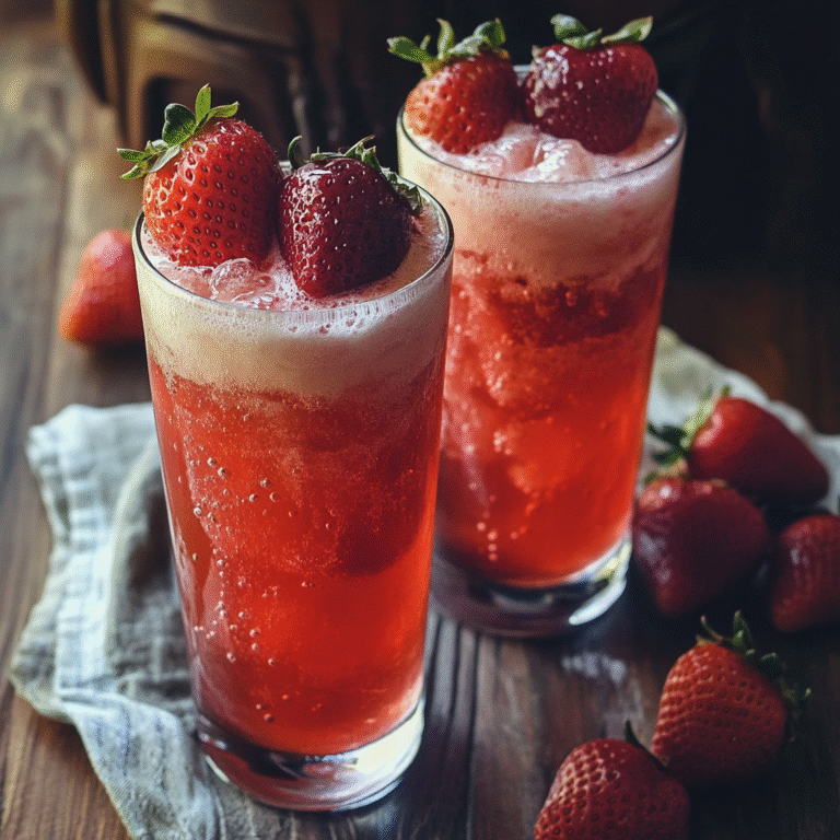Cool Down with Strawberry Cream Soda: A Simple Summer Treat
